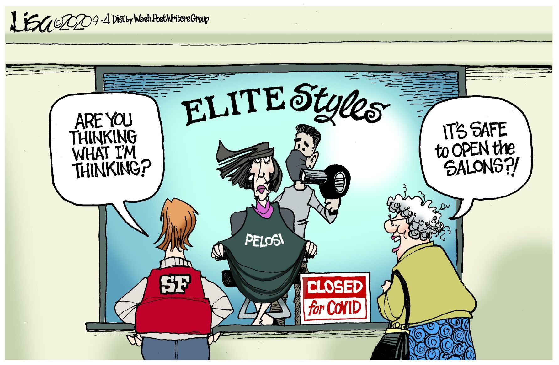 Lisa Benson cartoon